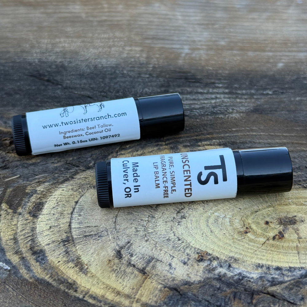Unscented Tallow Lip Balm
