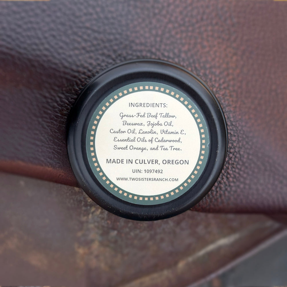Two Sisters Ranch Boot Balm