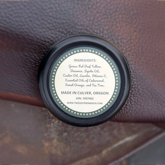 Two Sisters Ranch Boot Balm