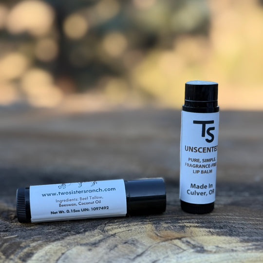 Unscented Tallow Lip Balm