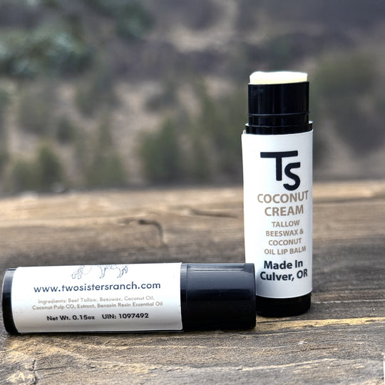 Coconut Cream Tallow Lip Balm