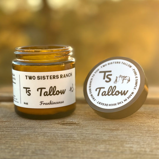 Two Sisters Tallow: Castor Oil & Frankincense