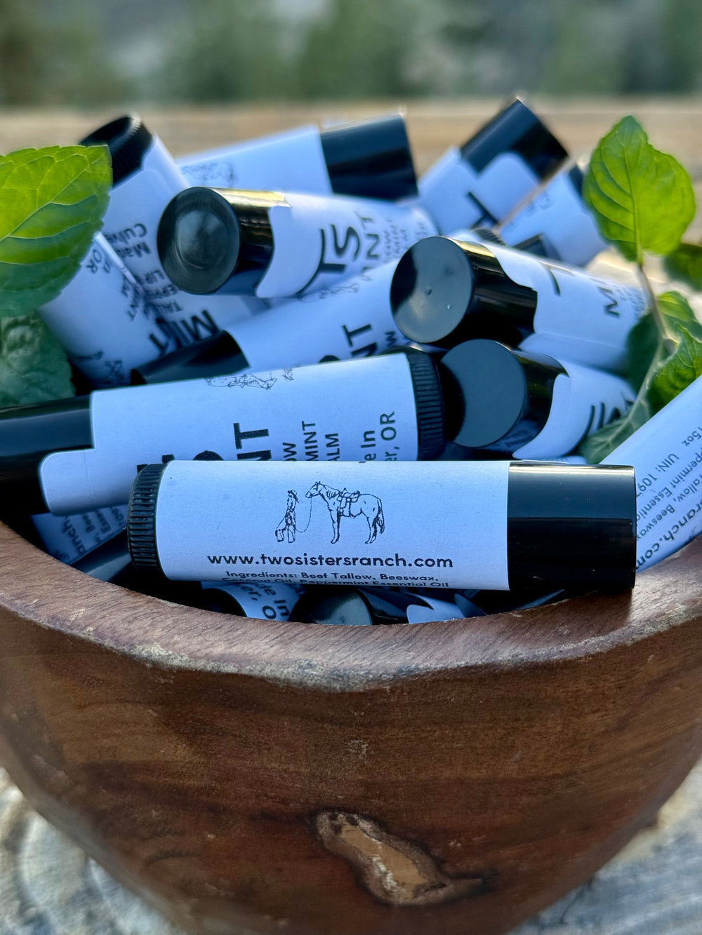 Peppermint Tallow Lip Balm