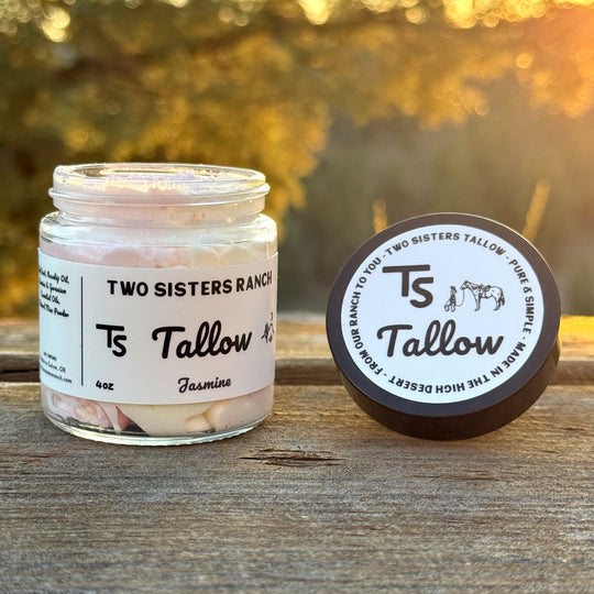 Two Sisters Tallow: Jasmine & Geranium