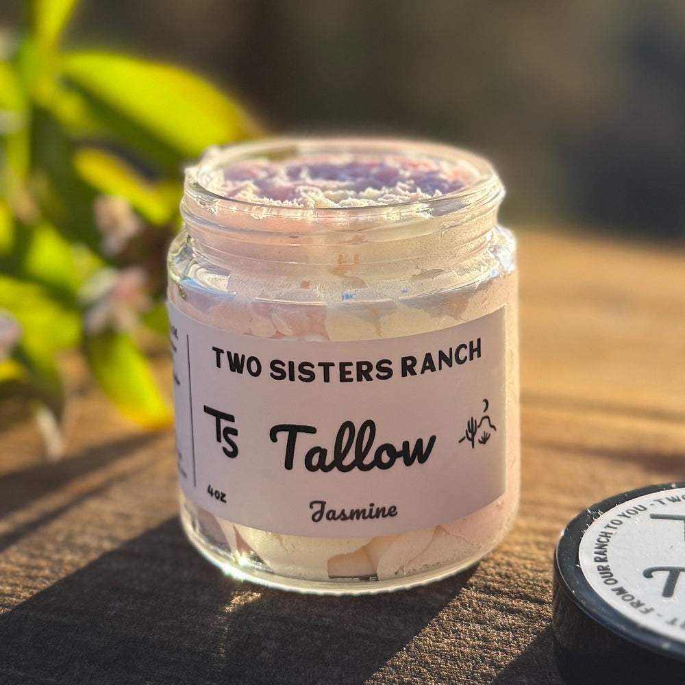 Two Sisters Tallow: Jasmine & Geranium