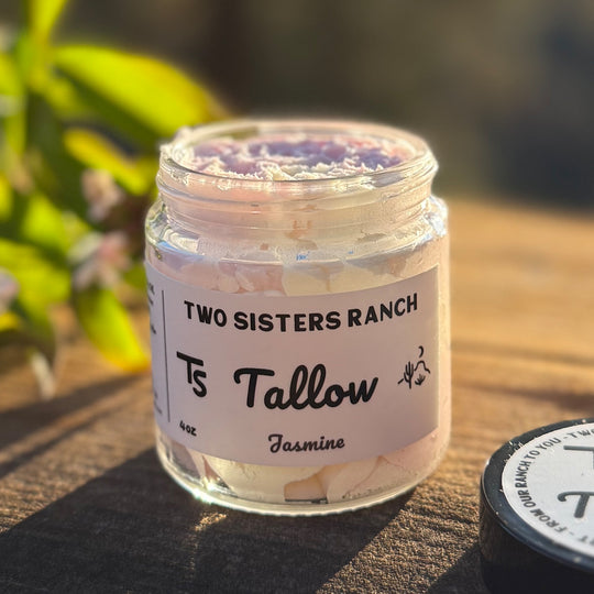 Two Sisters Tallow: Jasmine & Geranium