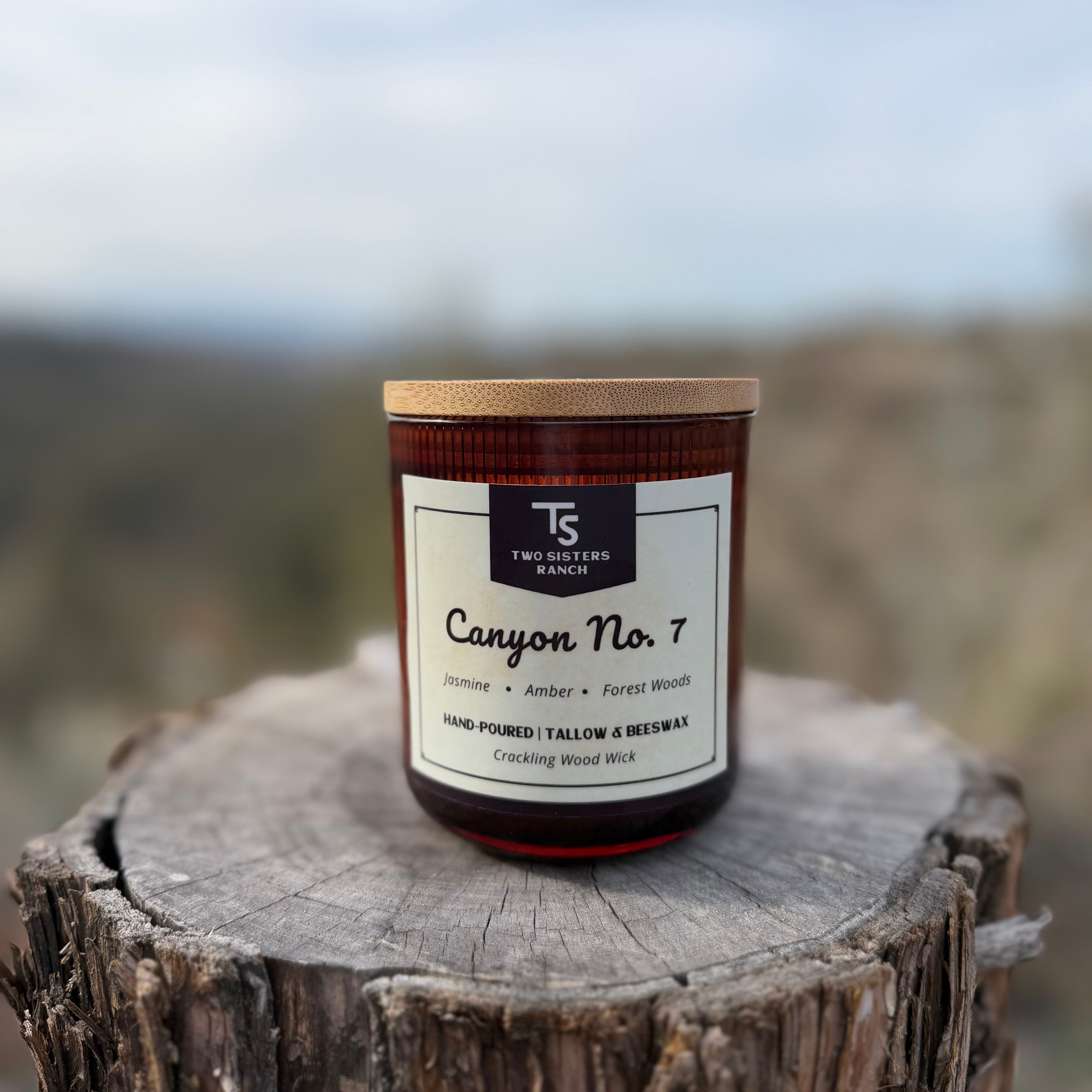 Canyon No. 7 - Tallow & Beeswax Candle – Two Sisters Ranch
