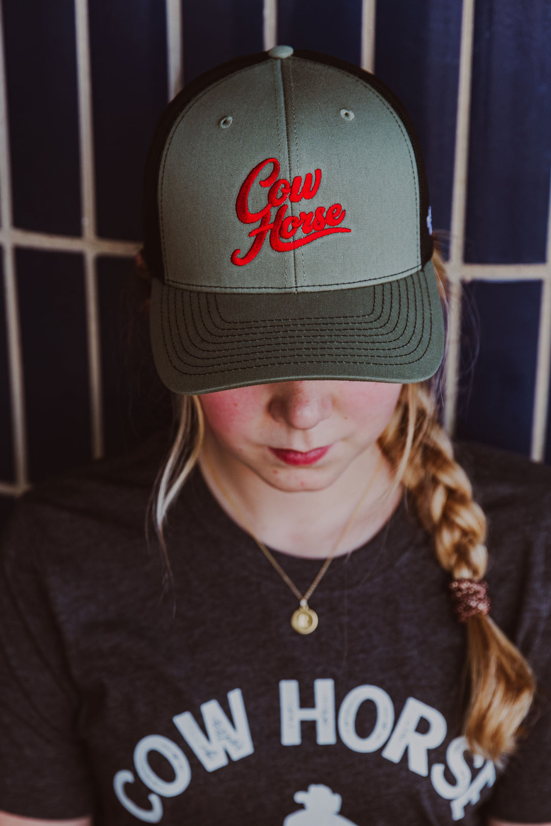 Cow Horse Trucker Hat