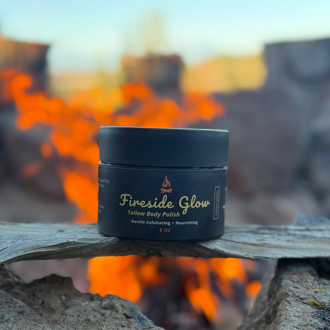 Fireside Glow Tallow Body Polish – Limited Edition