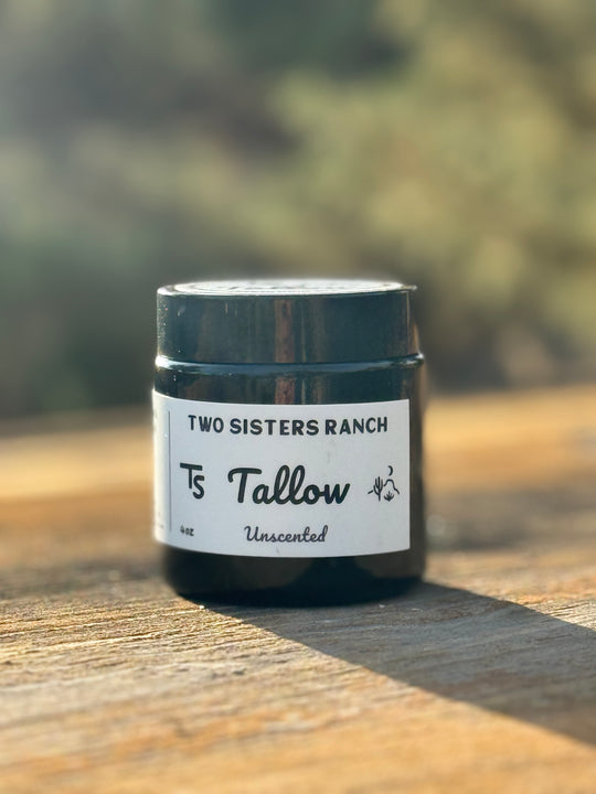 Two Sisters Tallow: Unscented