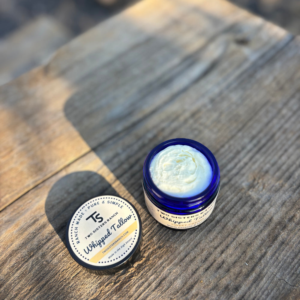Two Sisters Tallow: Sweet Cream Whipped Tallow