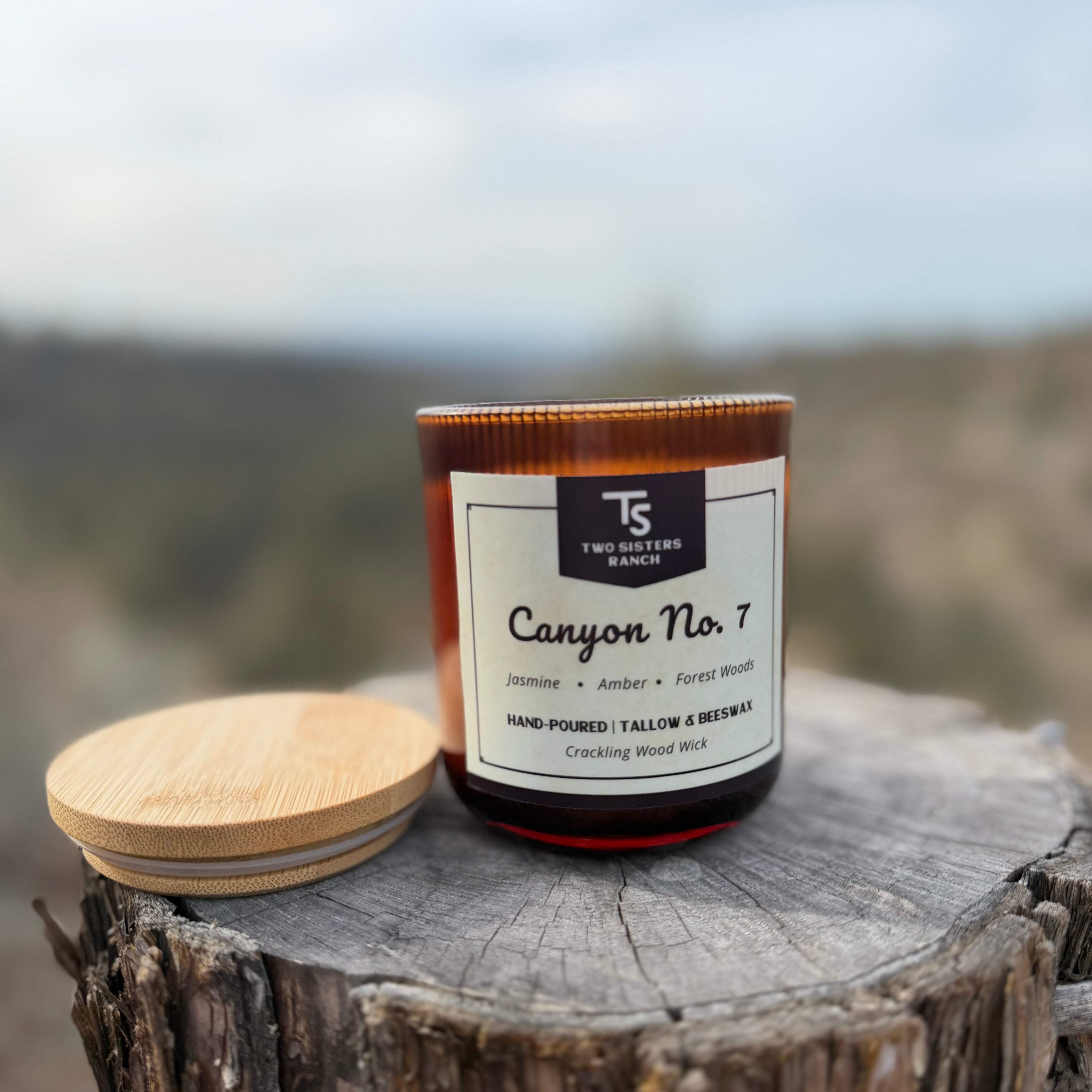 Canyon No. 7 - Tallow & Beeswax Candle – Two Sisters Ranch