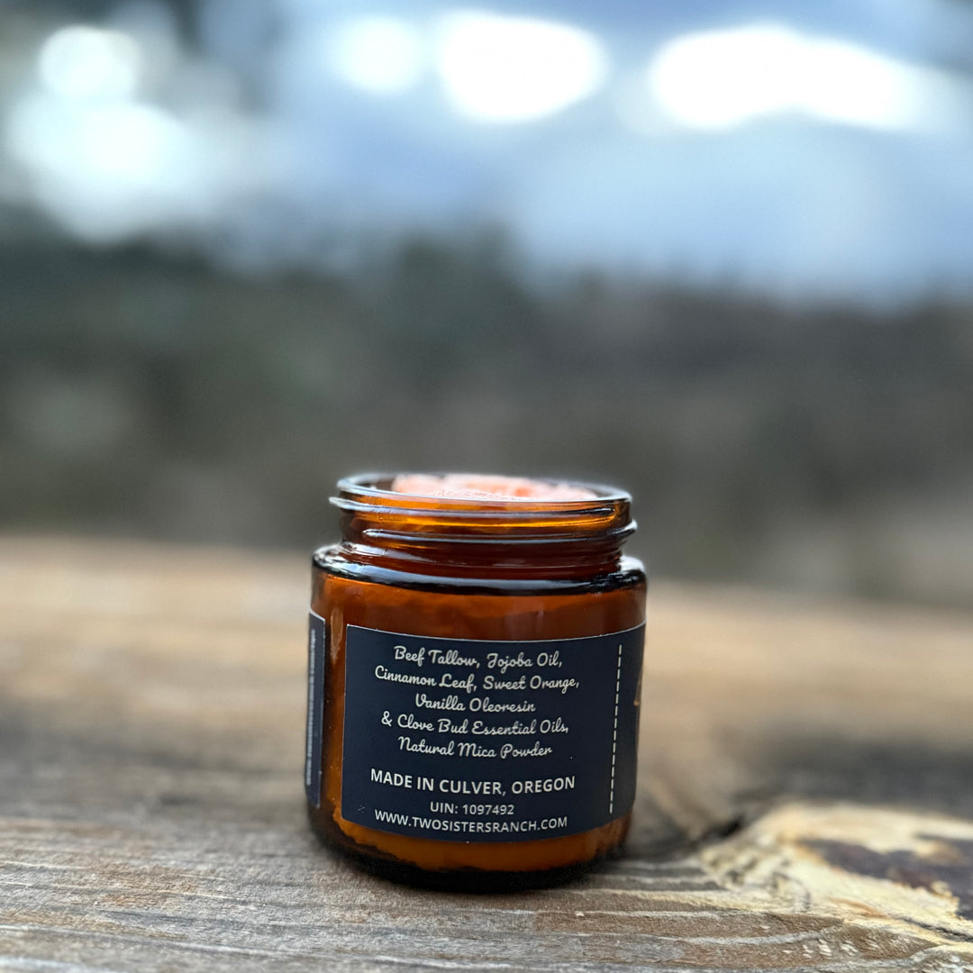Two Sisters Tallow: Orange & Vanilla Spice
