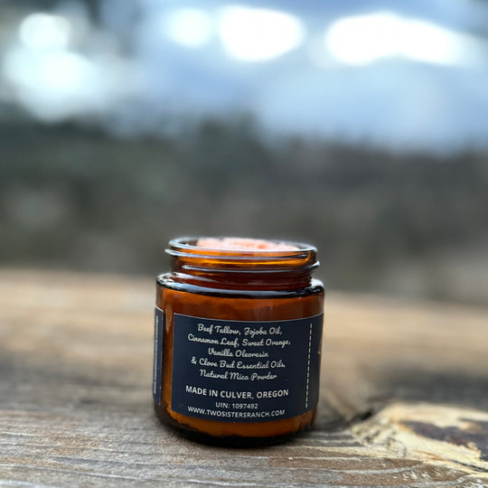 Two Sisters Tallow: Orange & Vanilla Spice