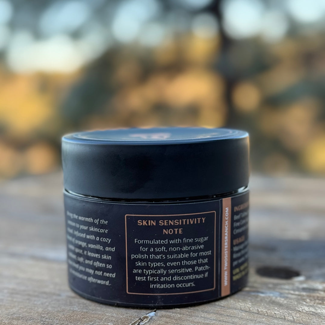 Fireside Glow Tallow Body Polish – Limited Edition