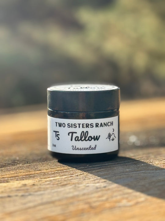 Two Sisters Tallow: Unscented