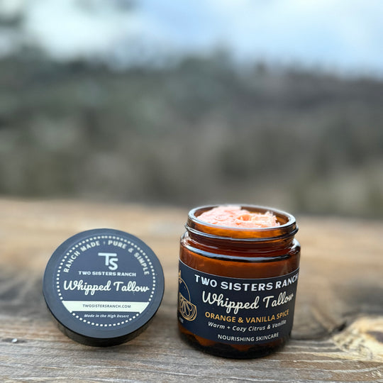Two Sisters Tallow: Orange & Vanilla Spice