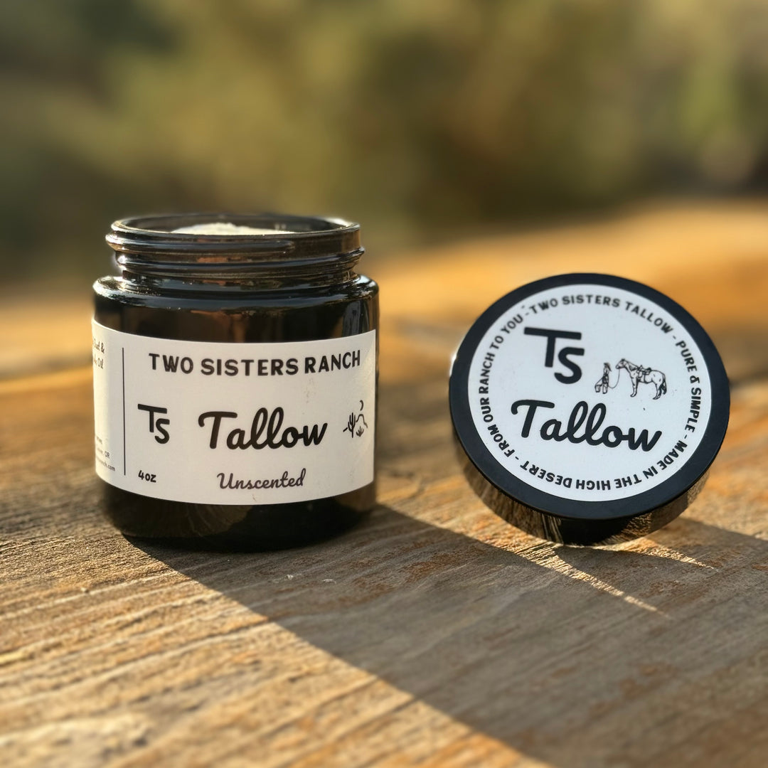 Two Sisters Tallow: Unscented