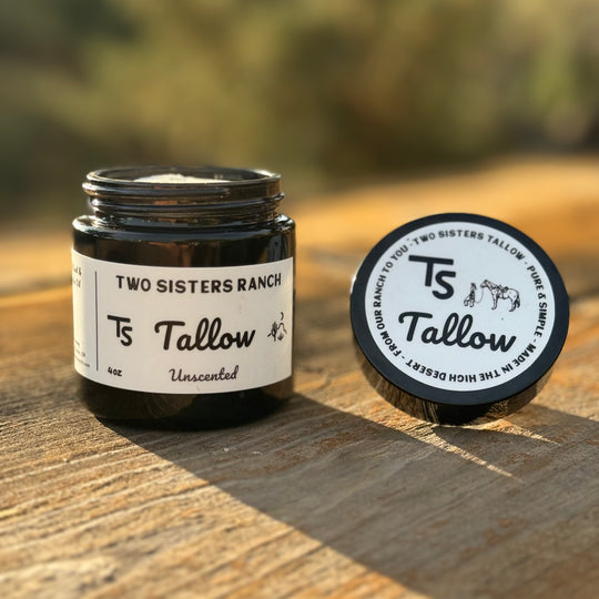Two Sisters Tallow: Unscented