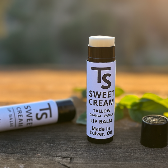 Sweet Cream Tallow Lip Balm